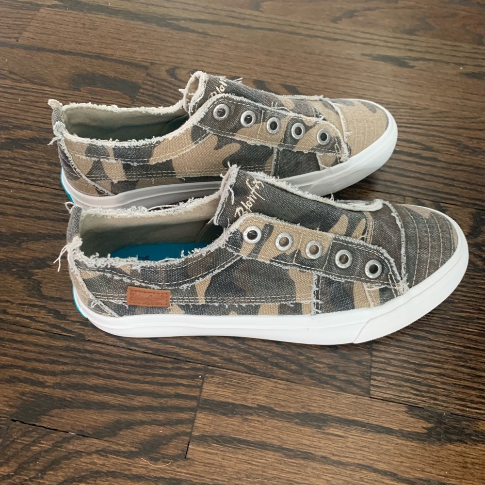 Camo sneakers